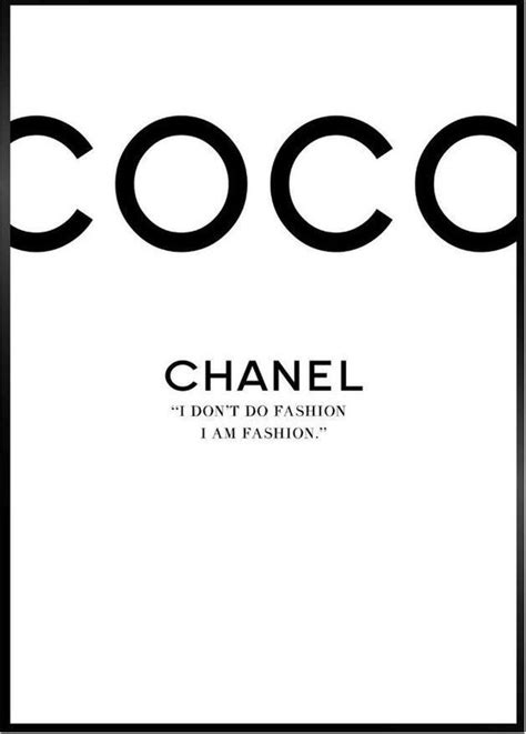 coco chanel prints a3|Coco Chanel A3 Poster .